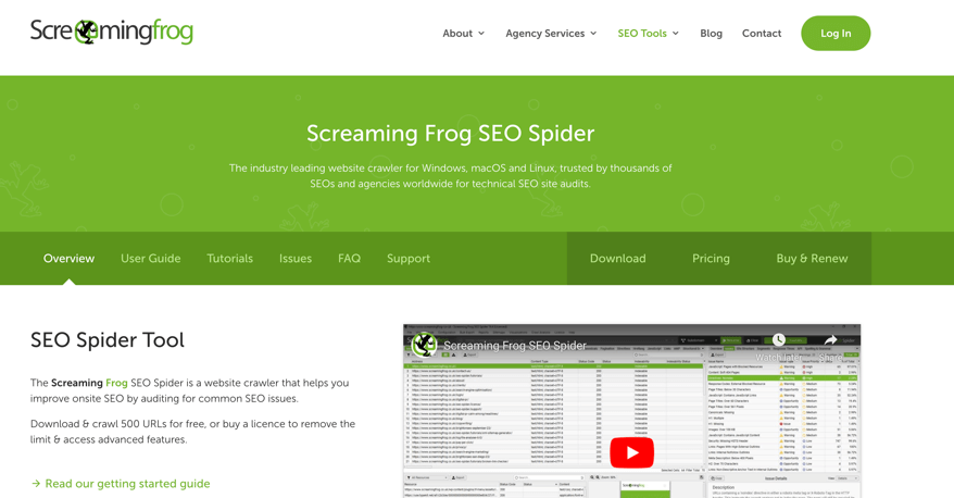 screaming frog